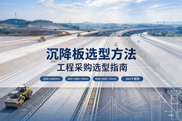 铜梁区沉降板选择方法