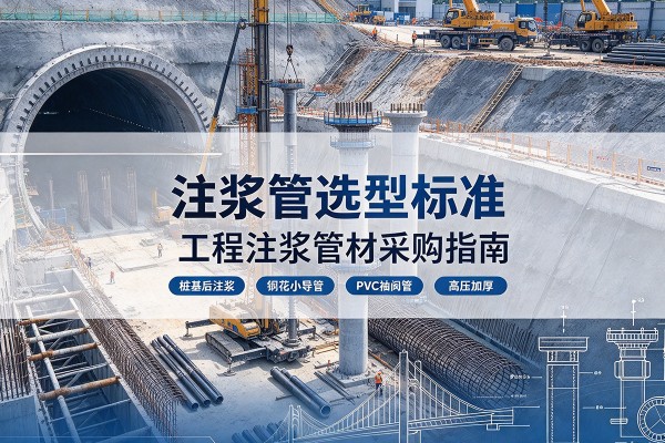 铜梁区注浆管选型标准