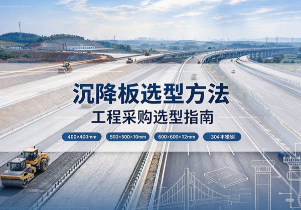 铜梁区沉降板选择方法